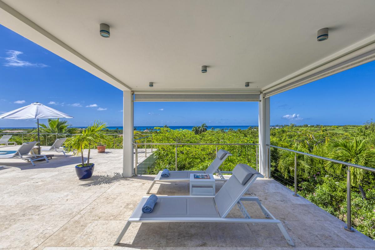 6.Location villa Oceane Terres Basses Saint Martin - Vue mer